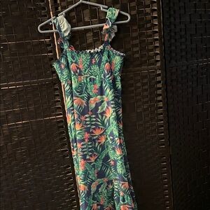 Wonder Nation Floral shoulder Dress